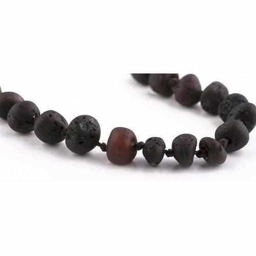 Child's Raw Cherry Baltic Amber Bead Necklace