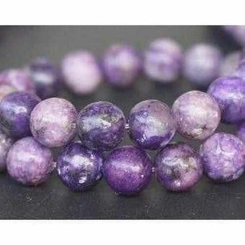 Child's Midnight Gemstone and Black Cherry Baltic Amber Necklace