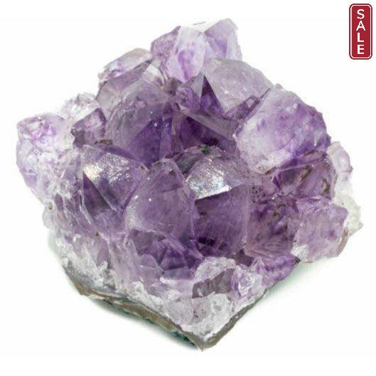 Pisces Birthstone Amethyst Mini Cluster Druzy Crystal