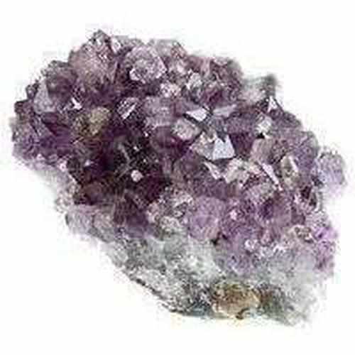 Purple Amethyst Druzy Cluster Pisces Birthstone