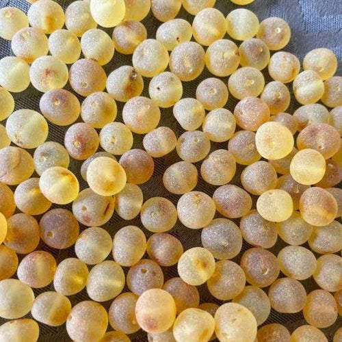 Premium Raw Baltic Amber Beads 7 to 8mm for Jewellery Making