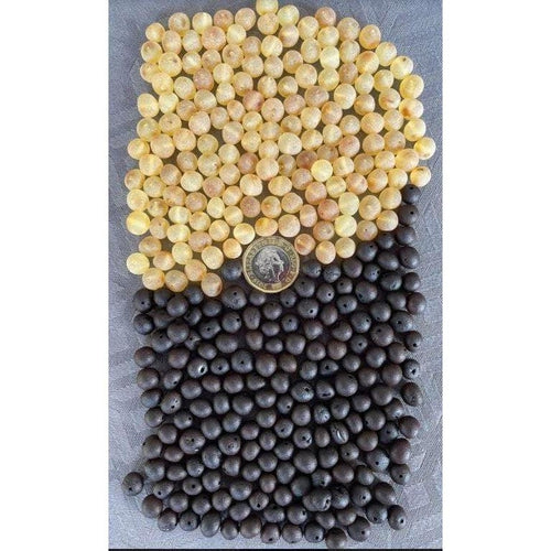 Premium Raw Baltic Amber Beads 7 to 8mm for Jewellery Making