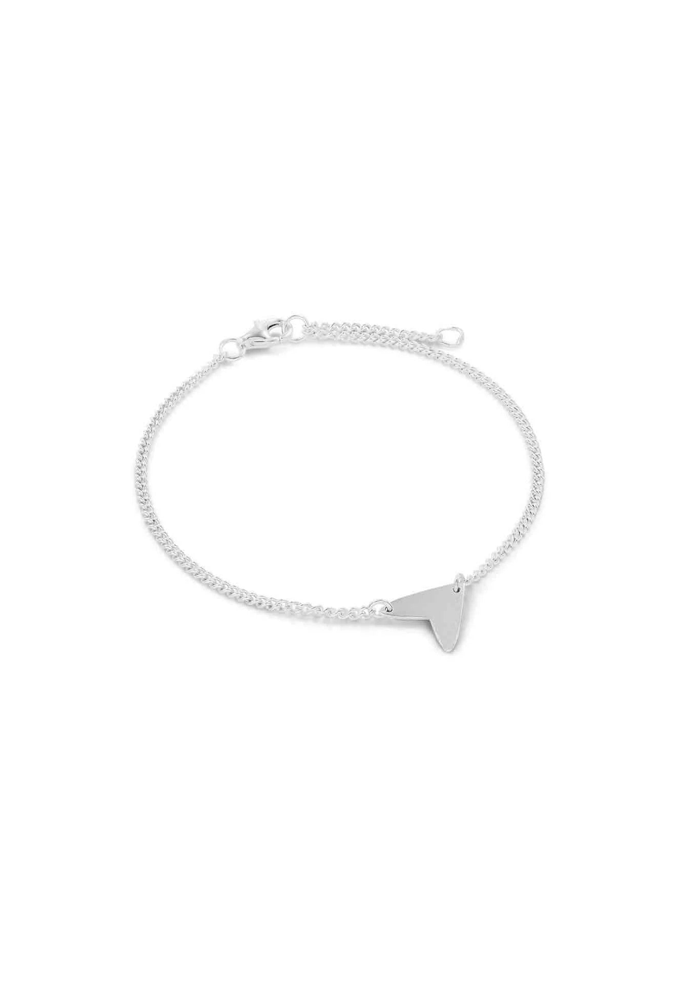 Heartbreaker Bracelet - Sterling Silver, Handmade and Sustainable with 2-Year Warranty by NO MORE at www.brixbailey.com