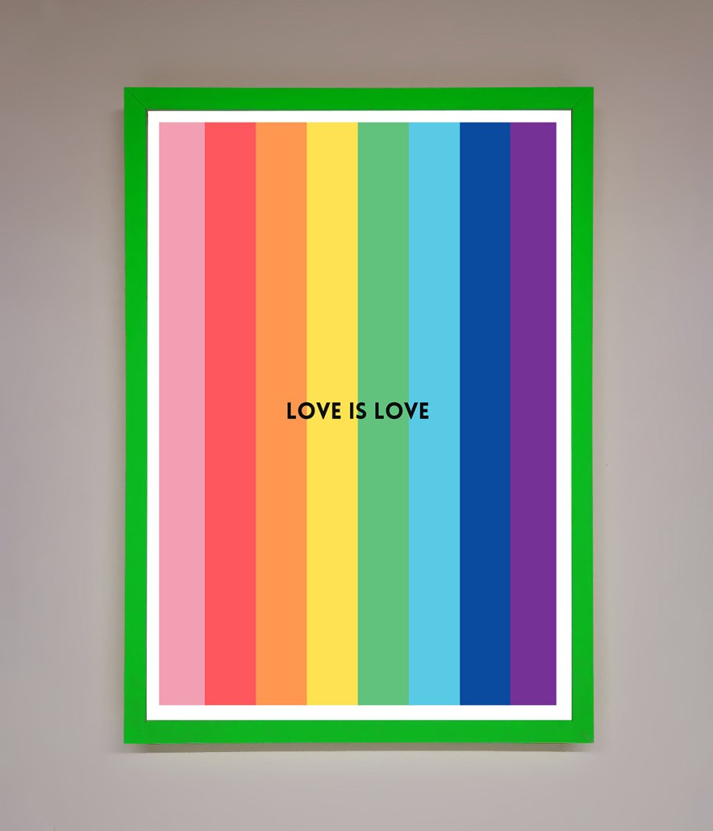 Love Is Love Framed Print