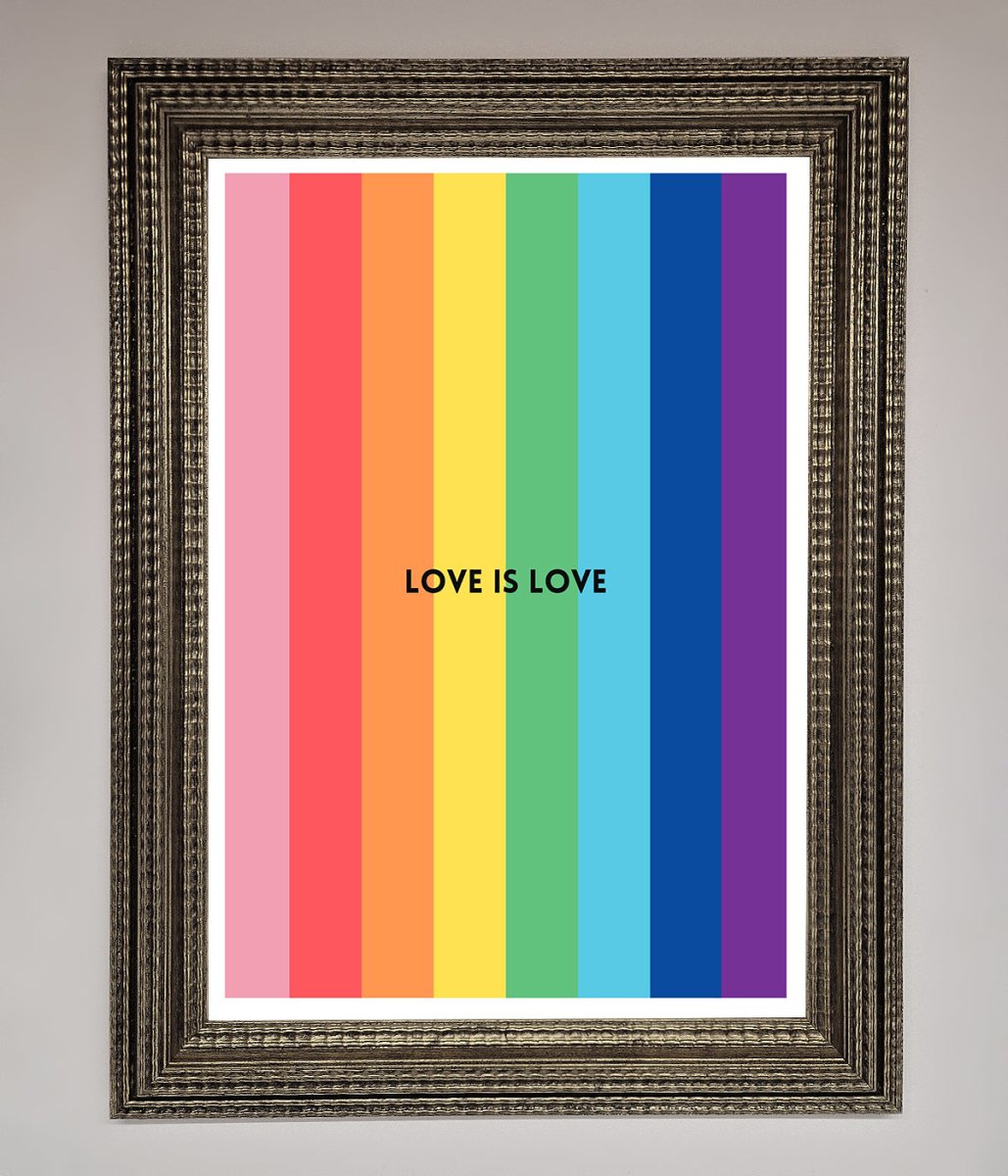 Love Is Love Framed Print