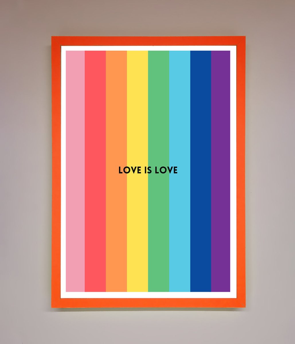Love Is Love Framed Print