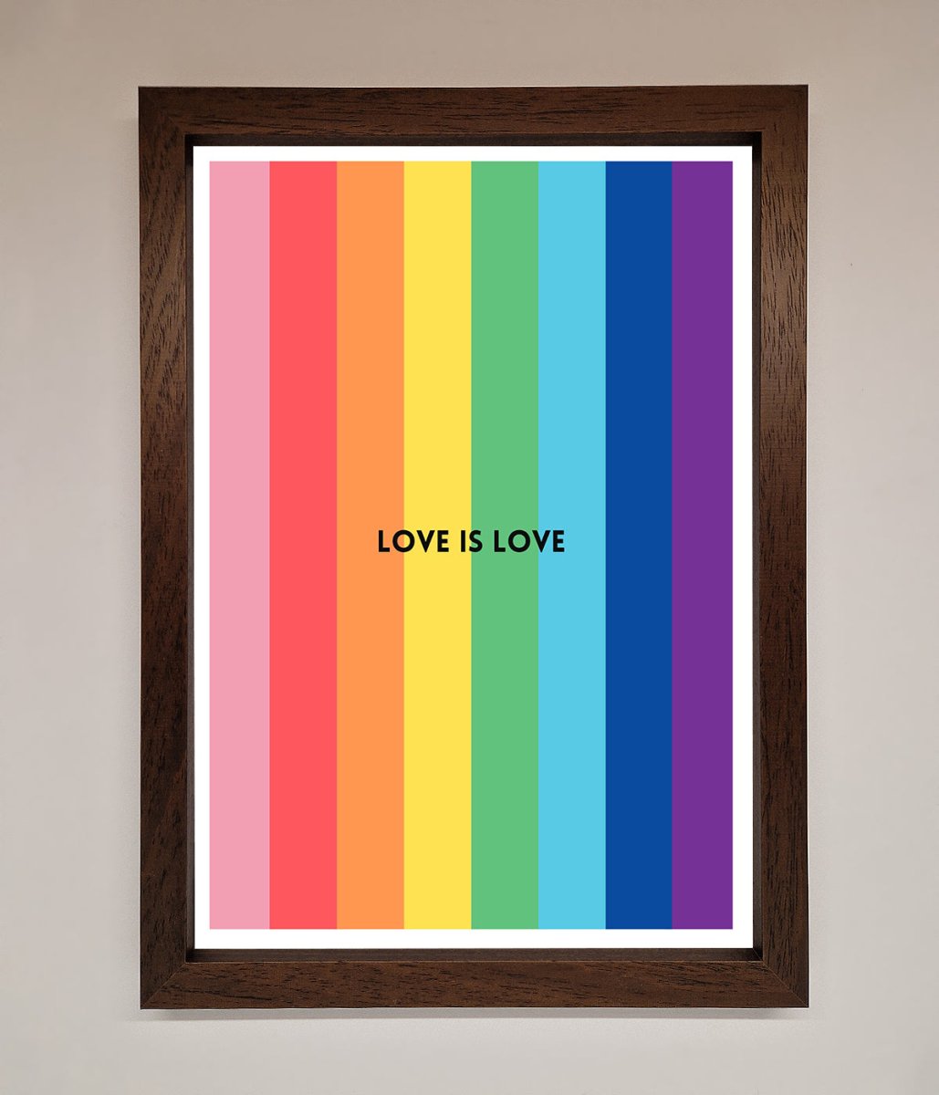 Love Is Love Framed Print