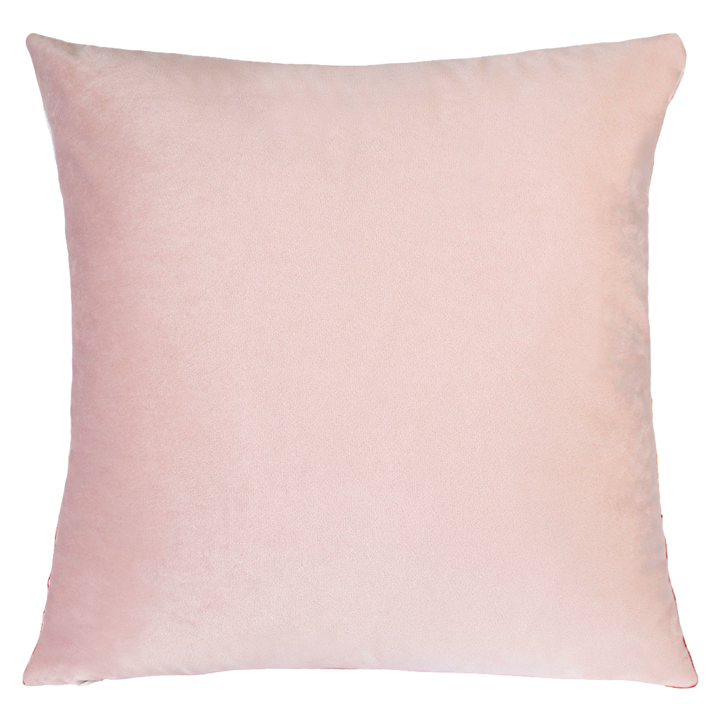 LOVE Needlepoint Cushion with Rainbow Design