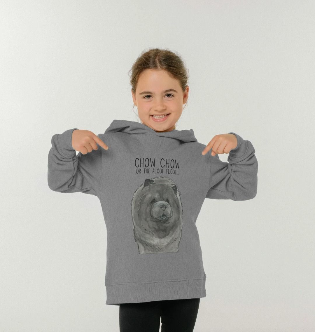 Blue Chow Chow Hoodie for Kids