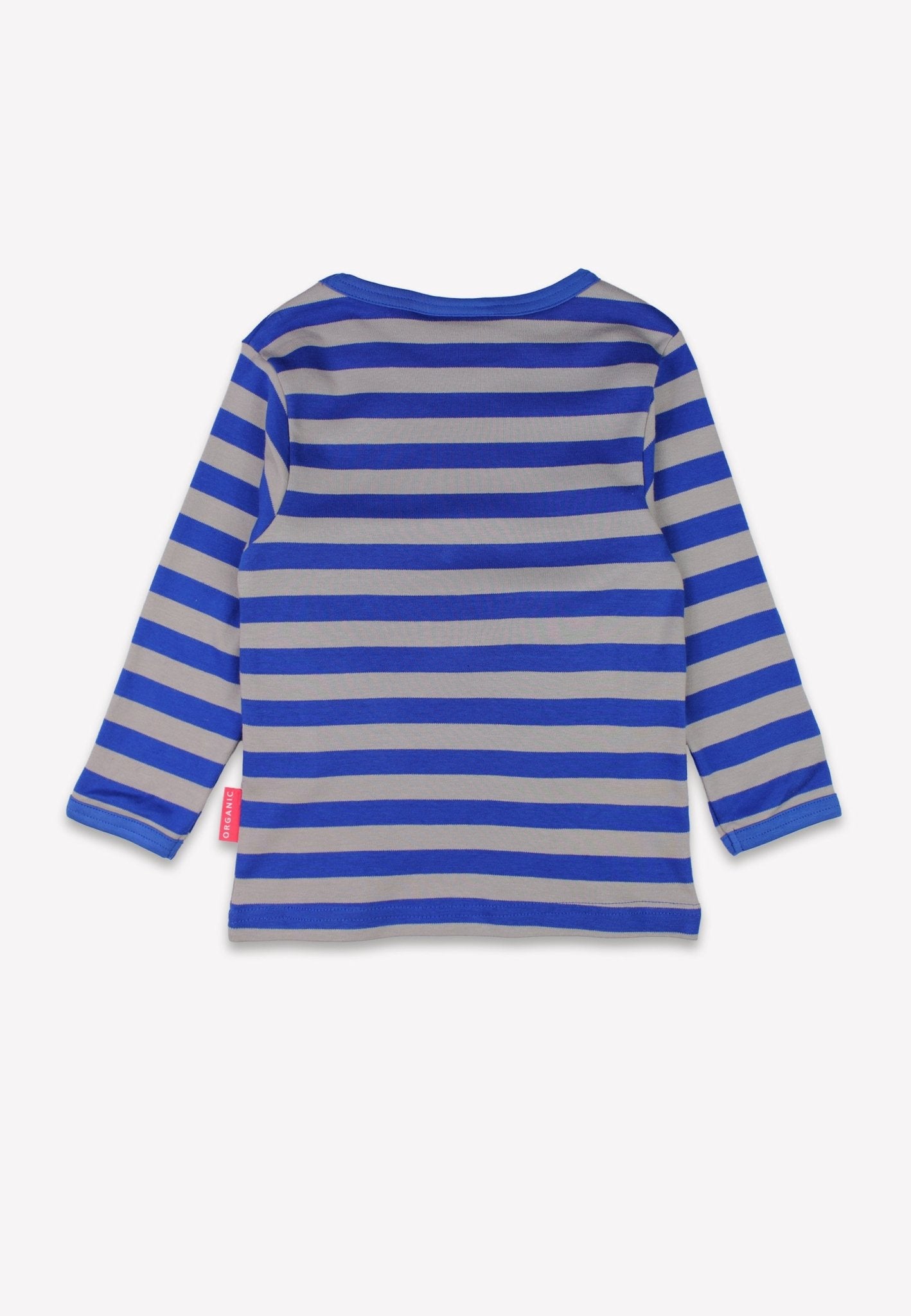 Organic Blue Fire Engine Long Sleeved T Shirt