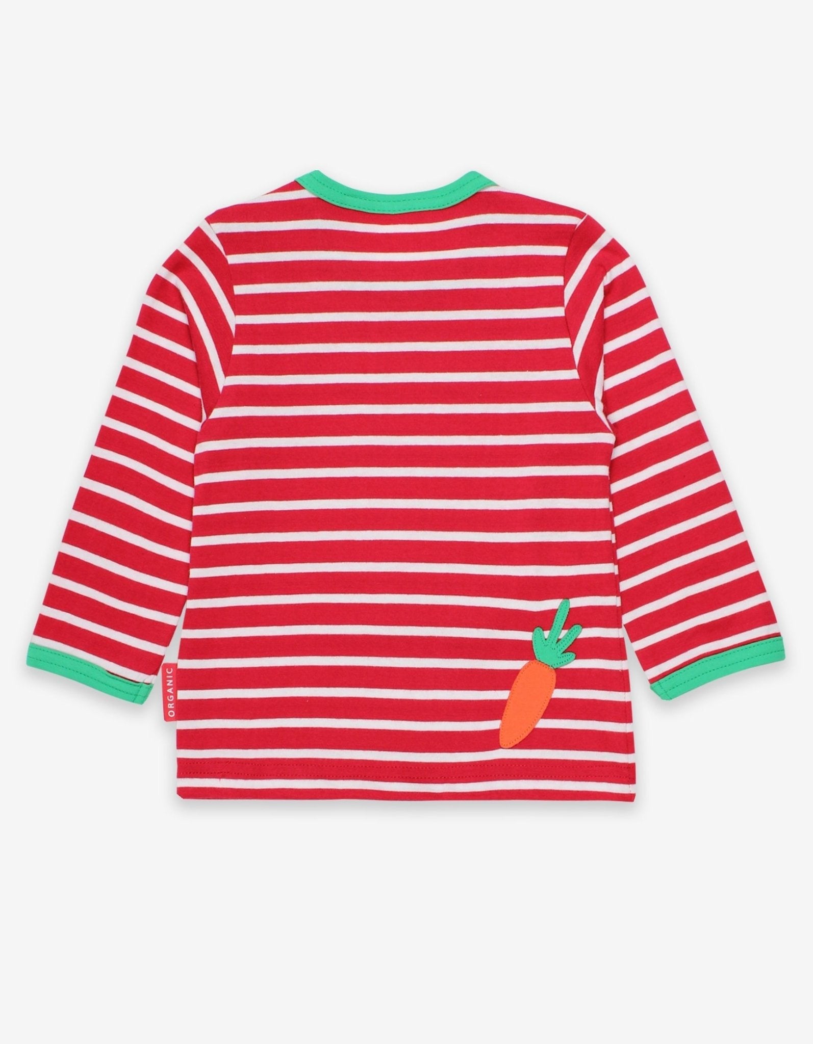Organic Frog Applique Long Sleeved T Shirt
