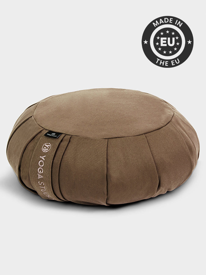 Organic Buckwheat Zafu Round Meditation Cushion