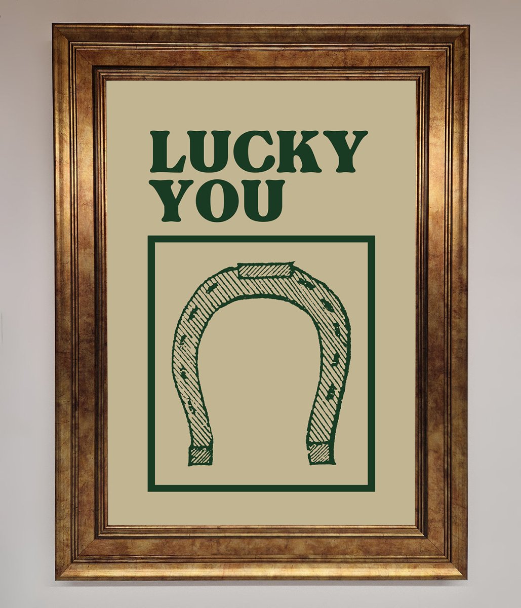 Lucky You Framed Wall Art