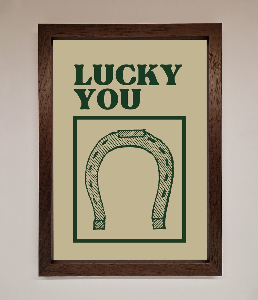 Lucky You Framed Wall Art