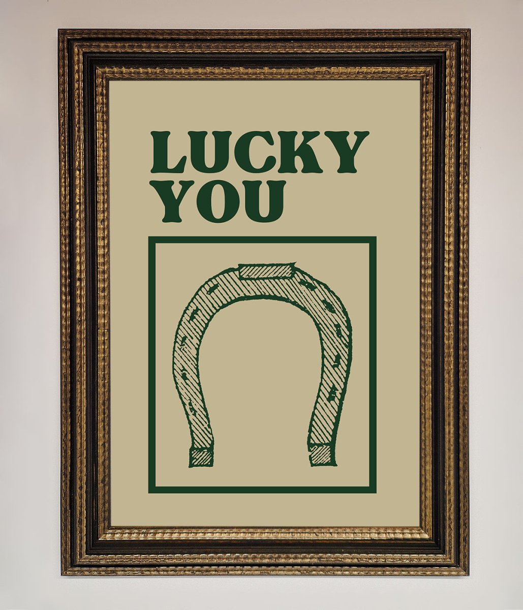 Lucky You Framed Wall Art