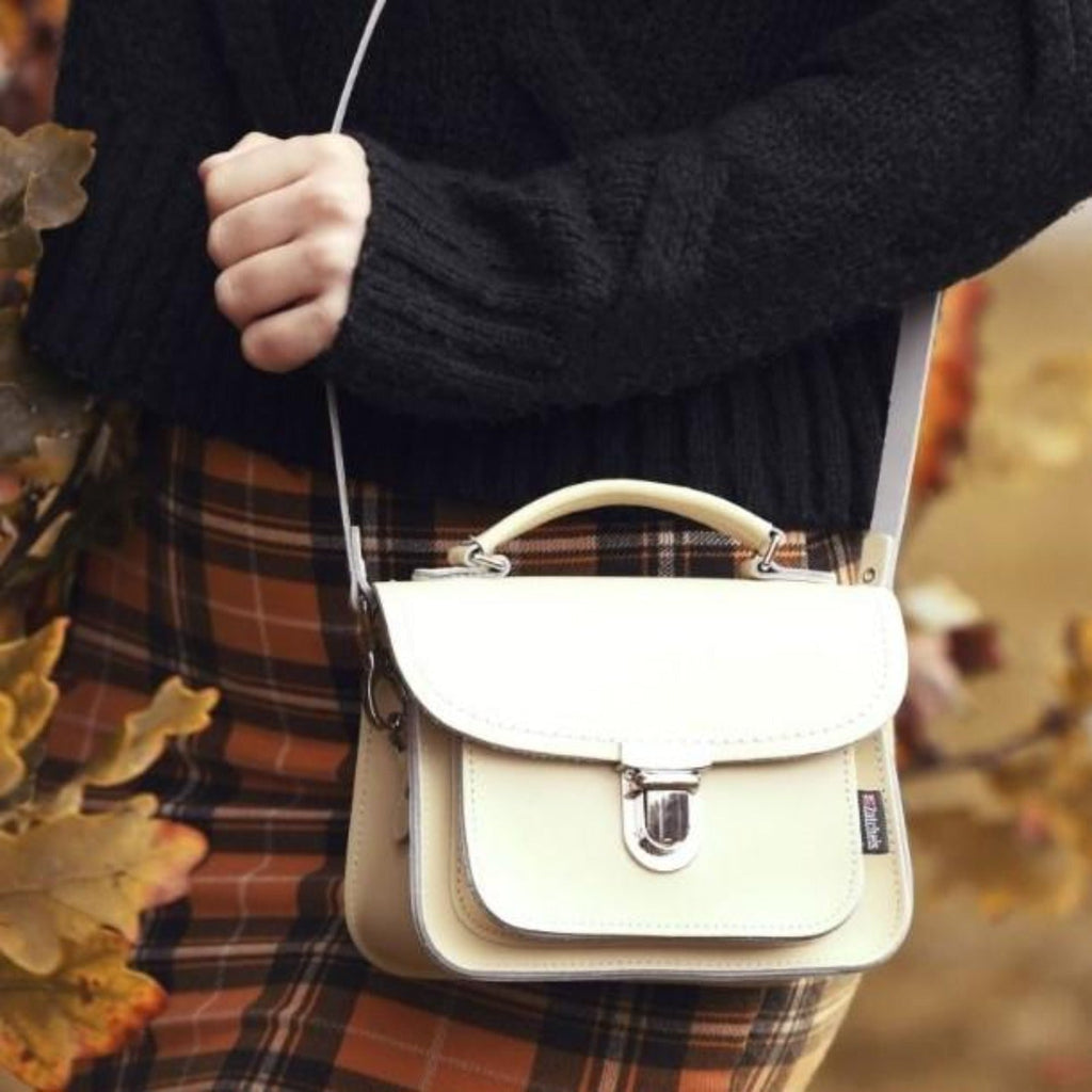 Luna Handmade Leather Bag in Ivy Green