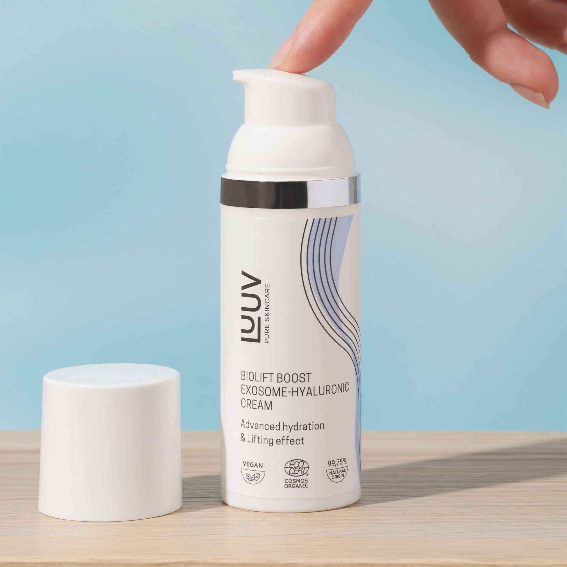 Exosome-Hyaluronic Cream – Youthful Skin & Intense Hydration by LUUV at www.brixbailey.com