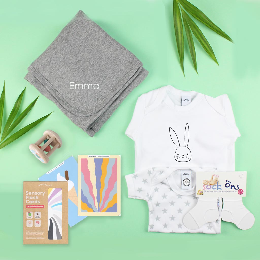 Luxury Personalised Newborn Gift Box Unisex