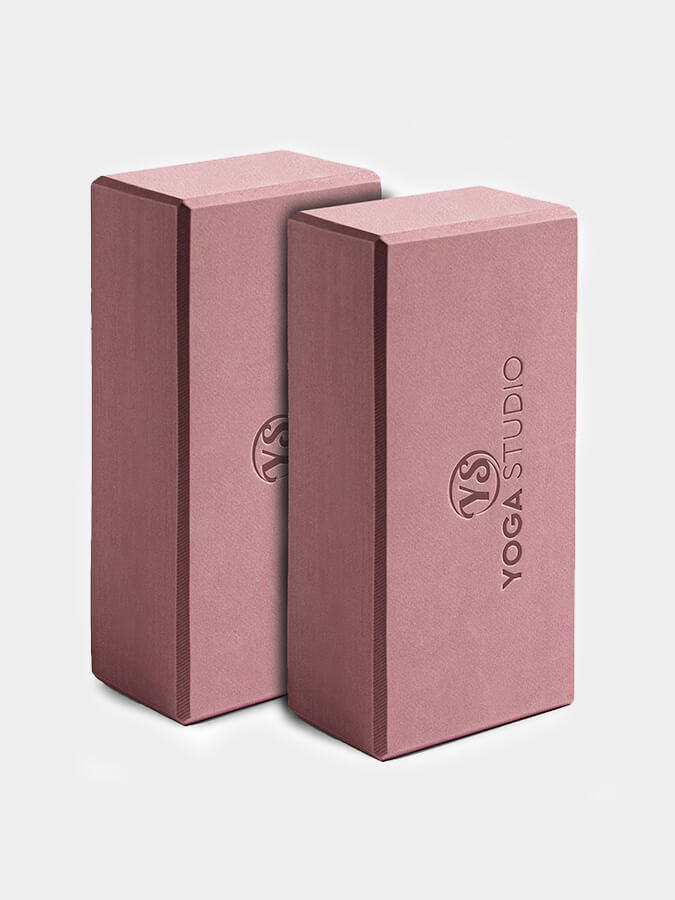 EVA Yoga Brick Twin Pack