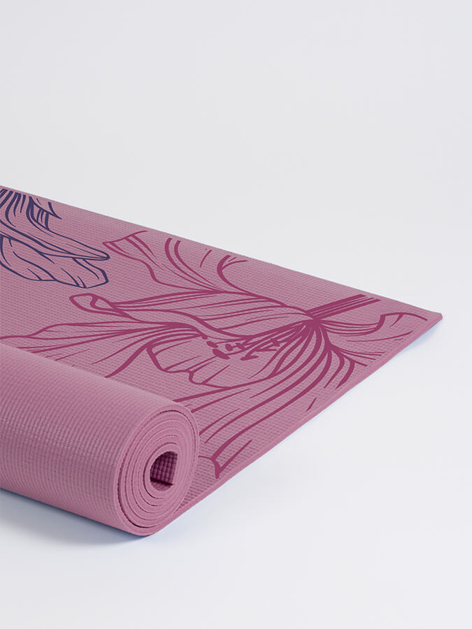 Sticky Yoga Mat 6mm with Beautiful Prints