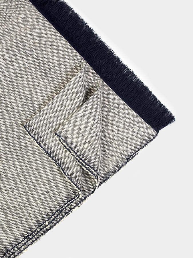 Organic Cotton Two Toned Yoga Blanket