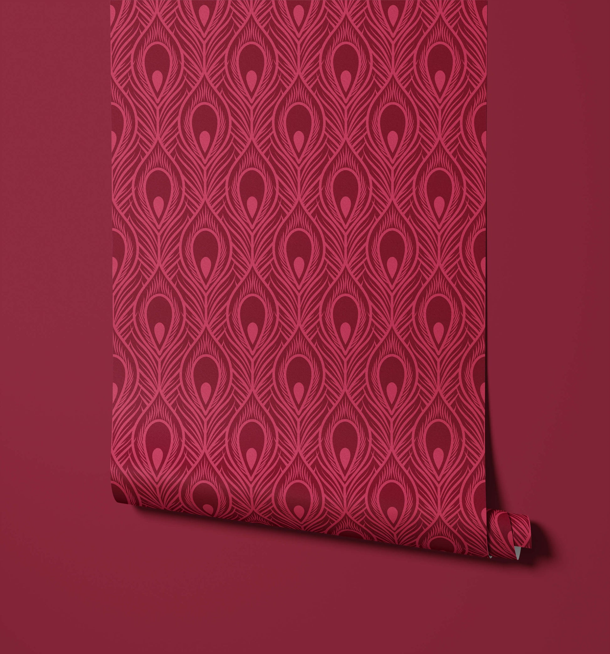 Peacock Feather Wallpaper