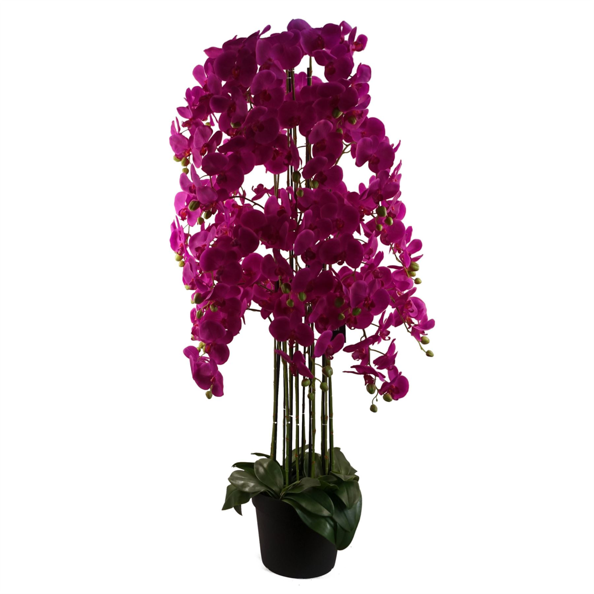 150cm Giant Purple Orchid Plant Artificial with 189 Real Touch Flowers