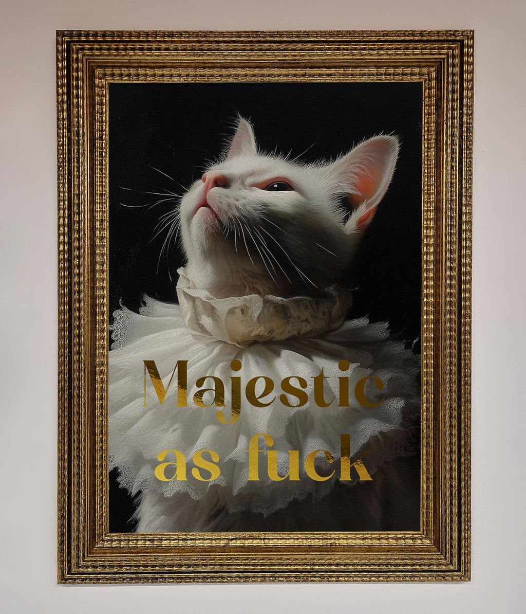Majestic Foil Print