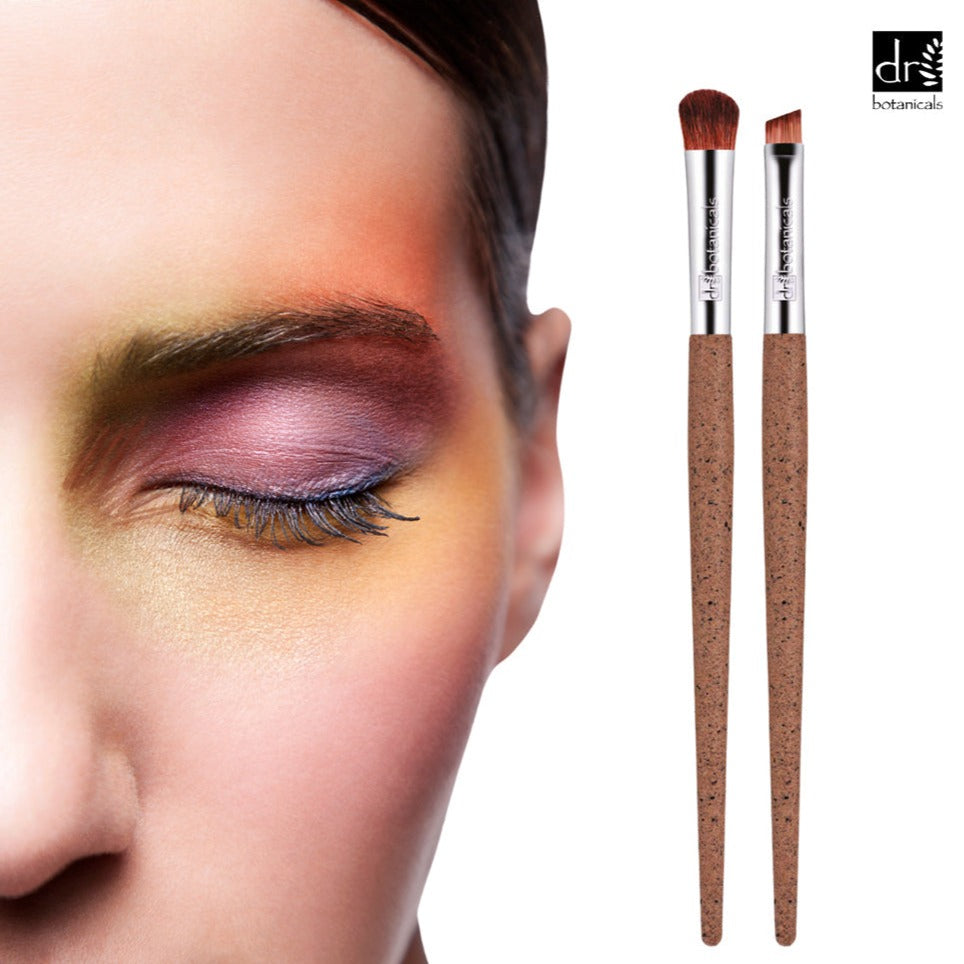 Coffee Ground Eye Brushes Twin Pack