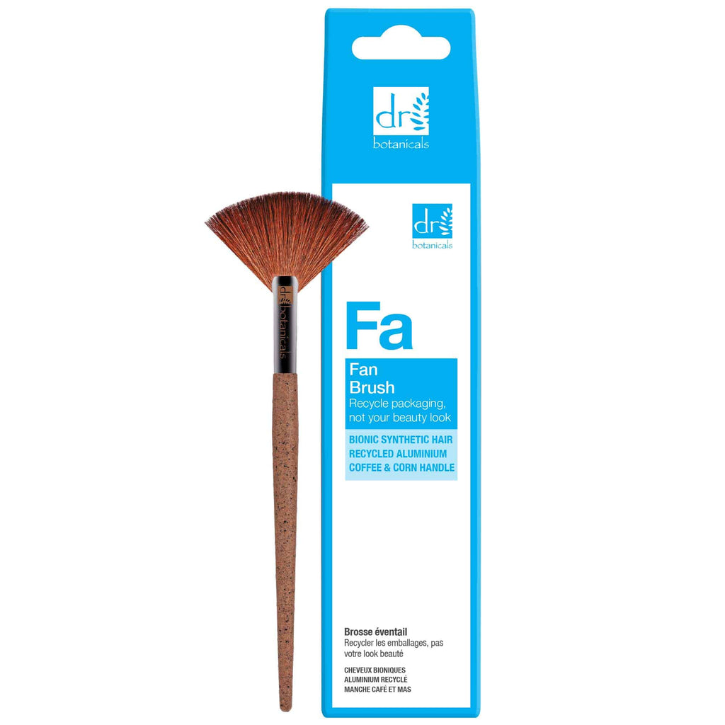 Coffee Ground Fan Brush Twin Pack