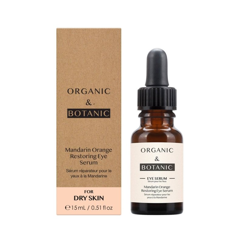 Mandarin Orange Brightening Eye Serum 15ml with Vitamin C and Sea Buckthorn