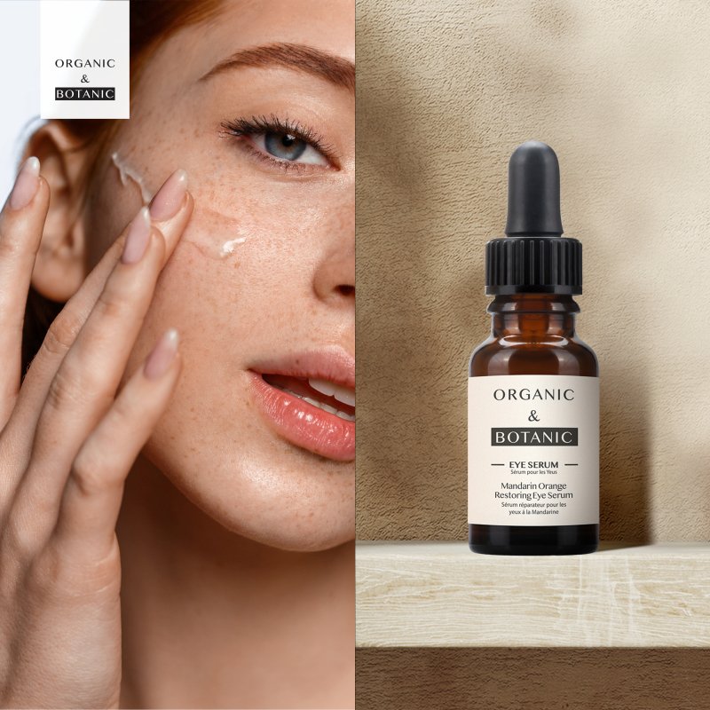 Mandarin Orange Brightening Eye Serum 15ml with Vitamin C and Sea Buckthorn