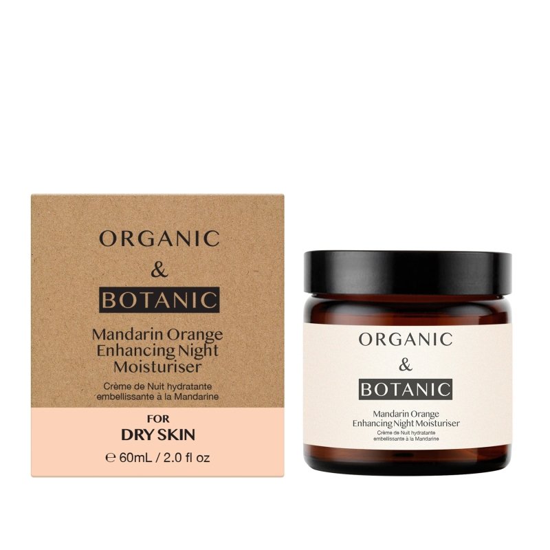 Mandarin Orange Night Moisturizer with Bakuchiol and Vitamin C 60ml