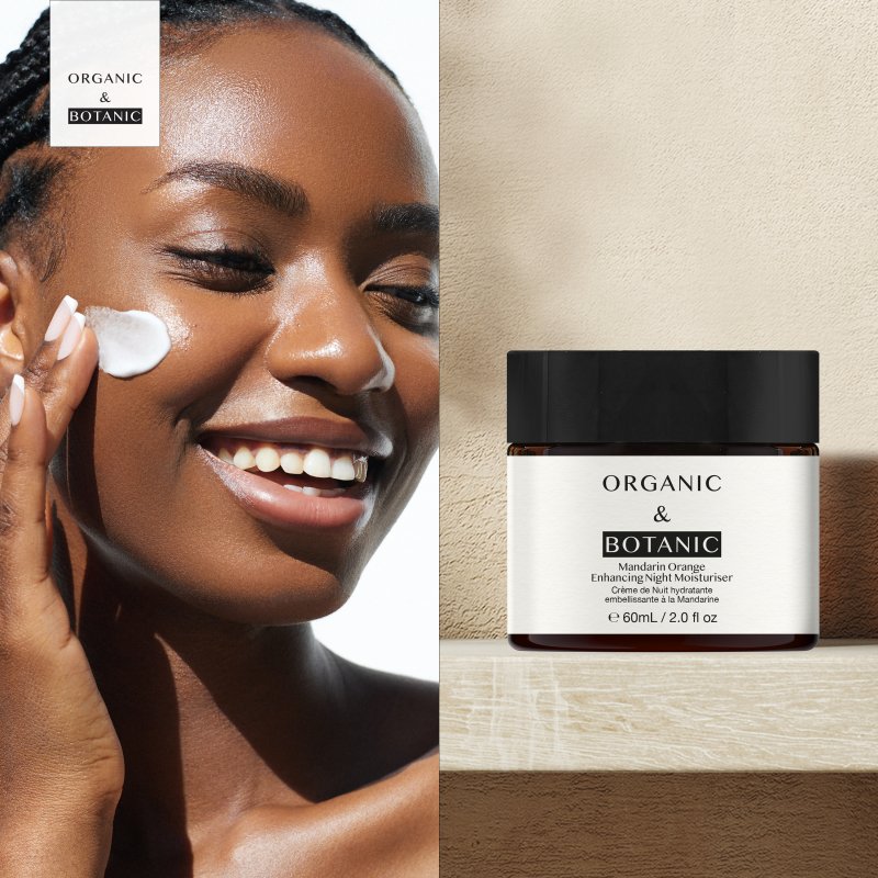 Mandarin Orange Night Moisturizer with Bakuchiol and Vitamin C 60ml