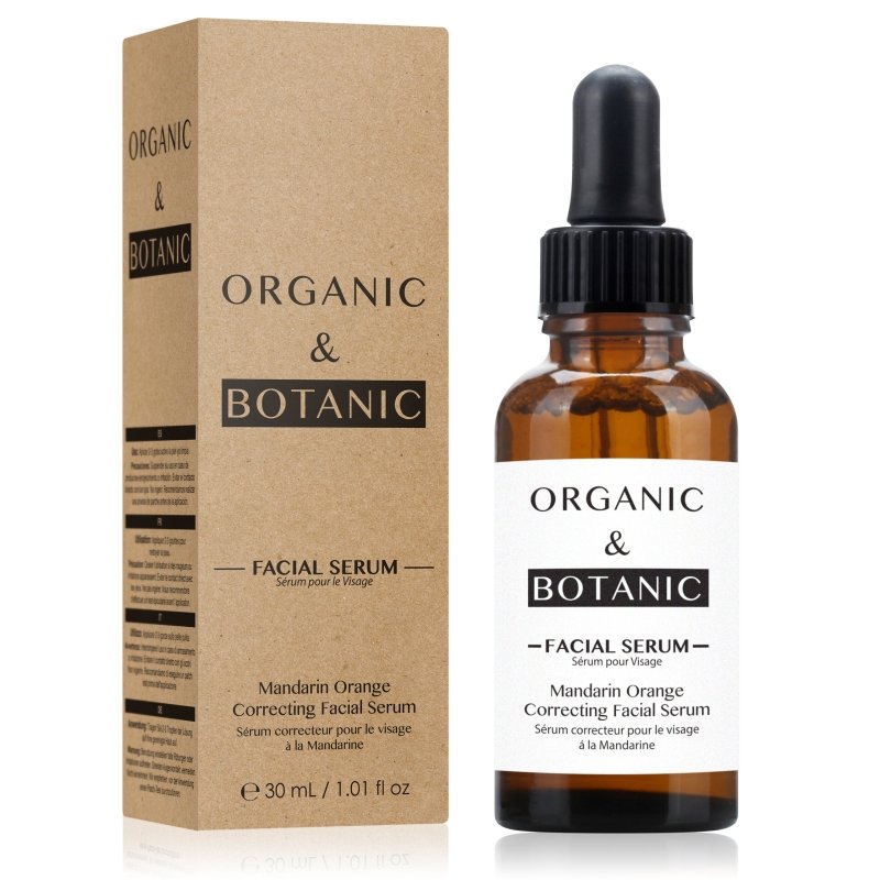 Mandarin Orange Restorative Eye Serum and Correcting Facial Serum Duo