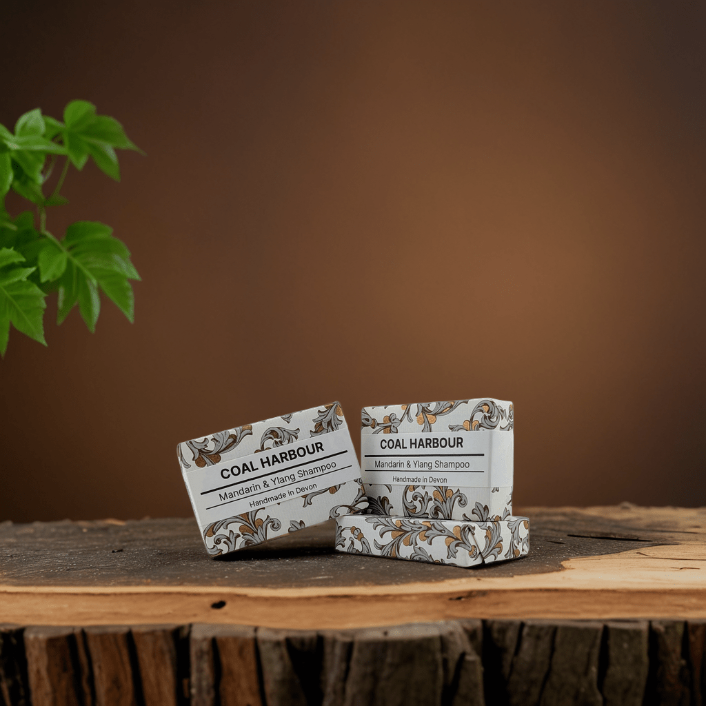 Mandarin and Ylang Solid Shampoo Bar 100g