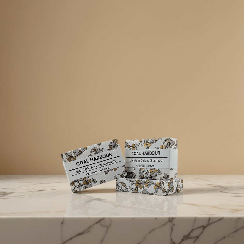 Mandarin and Ylang Solid Shampoo Bar 100g