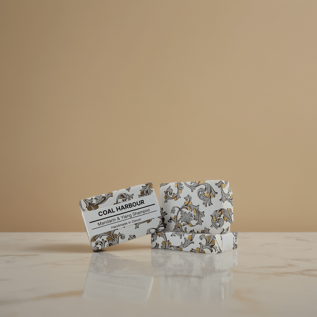 Mandarin and Ylang Solid Shampoo Bar 100g