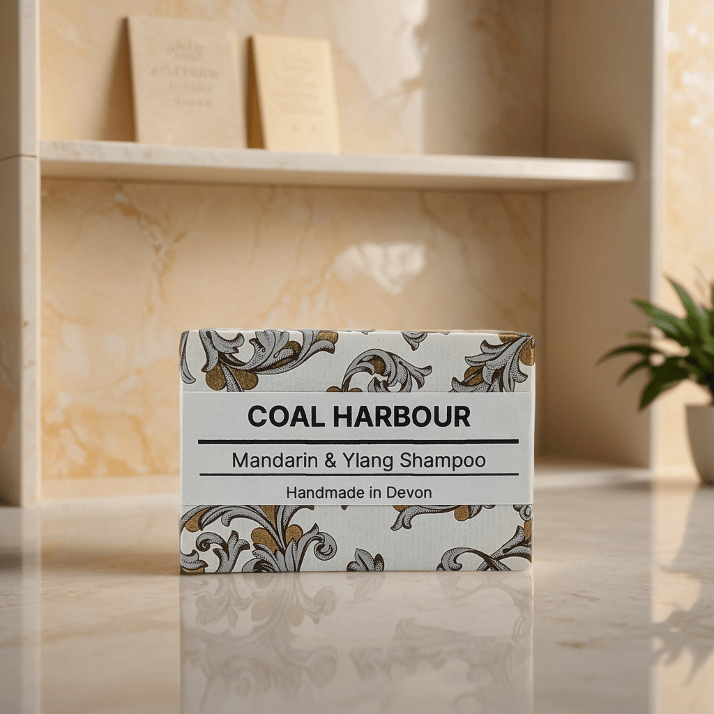 Mandarin and Ylang Solid Shampoo Bar 100g