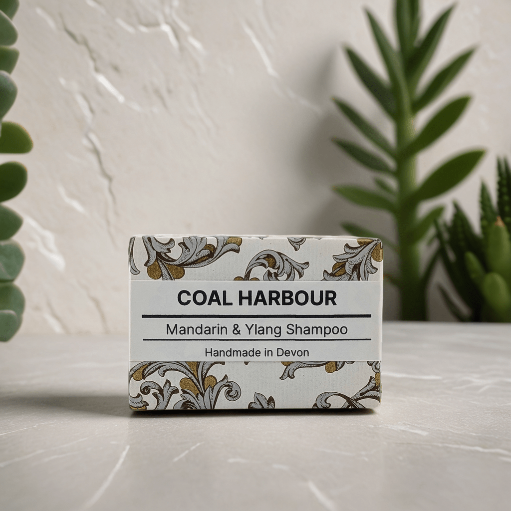 Mandarin and Ylang Solid Shampoo Bar 100g