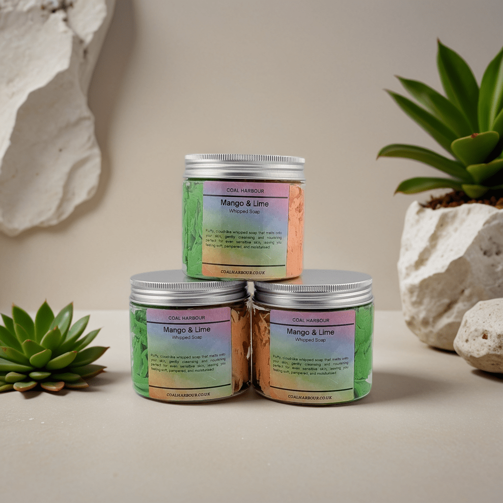 Mango and Lime Whipped Soap