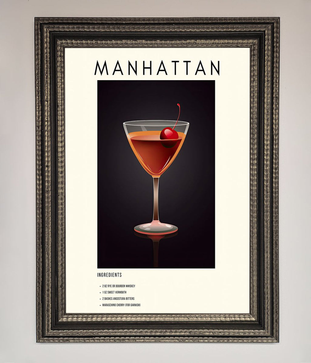 Manhattan A1 Framed Print