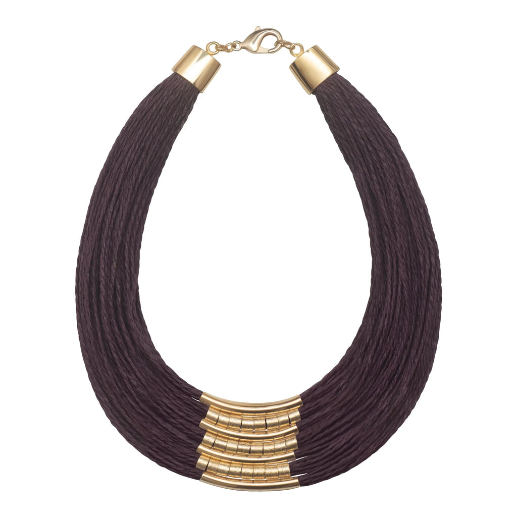 Golden Rice Straw Necklace