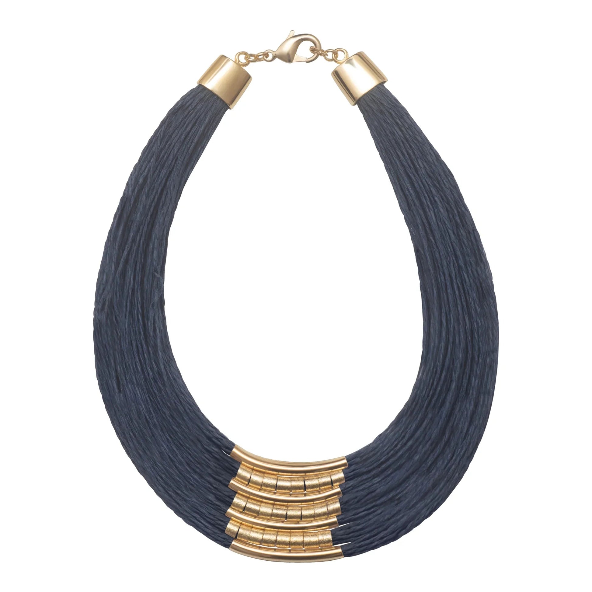 Golden Rice Straw Necklace