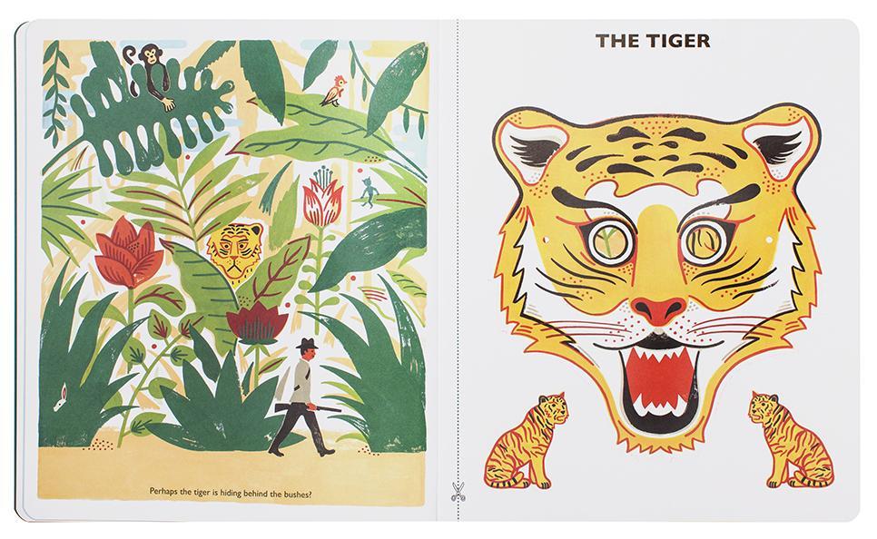 Pop Out Forest Masks for Enchanted Adventures