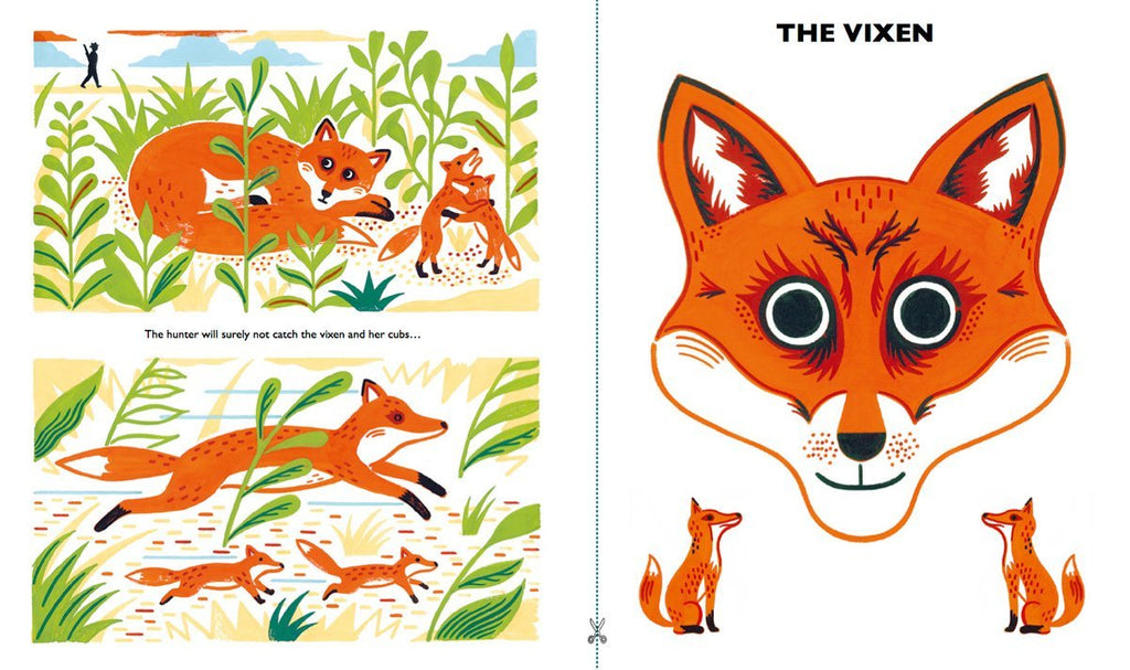 Pop Out Forest Masks for Enchanted Adventures