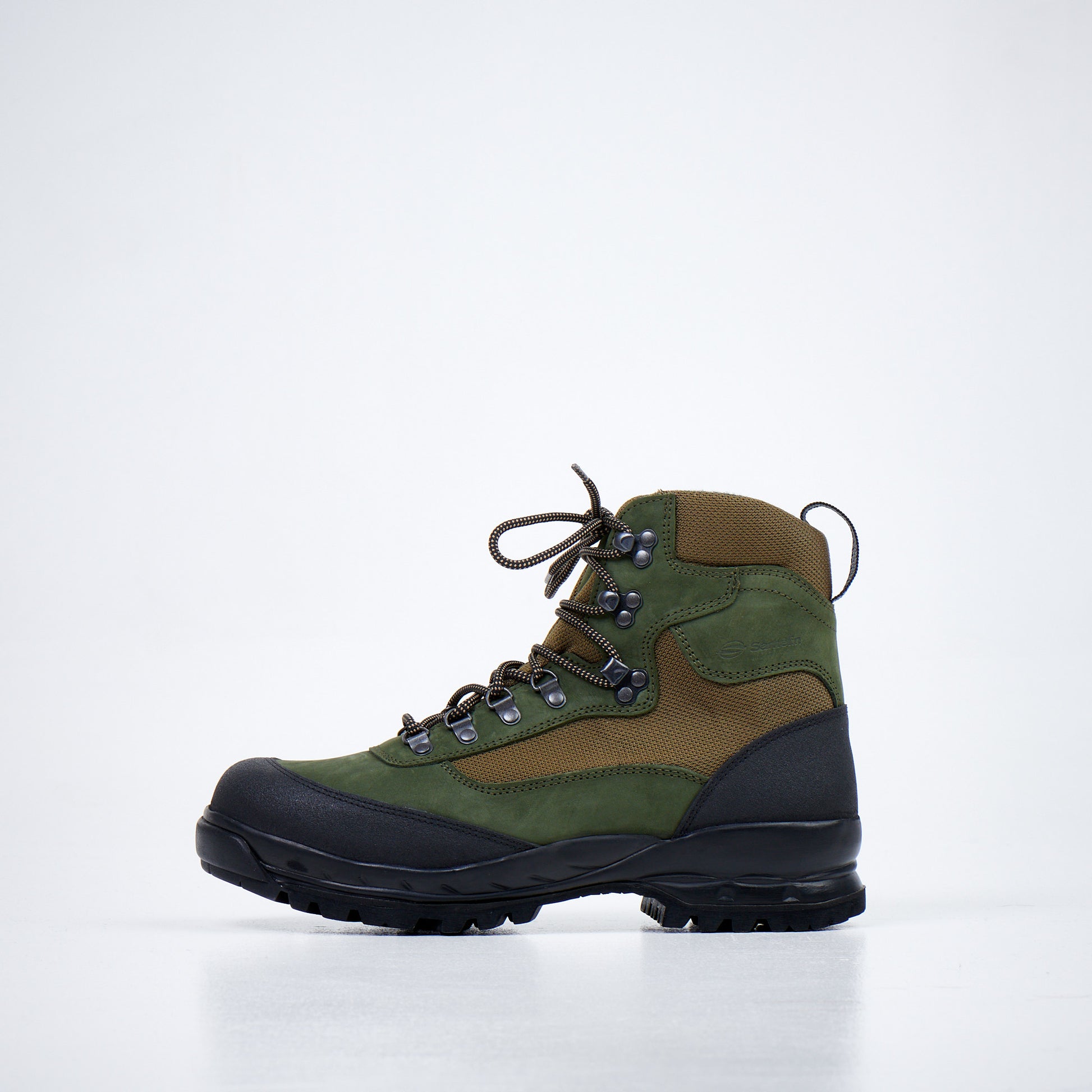 Samelin 550 Green/Olive Hiking Boots – Waterproof & Durable by Samelin at www.brixbailey.com