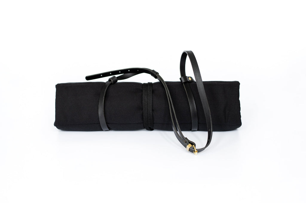 Adjustable Leather Mat Strap