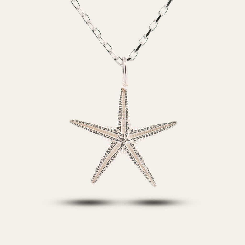 Maxi Silver Starfish Necklace