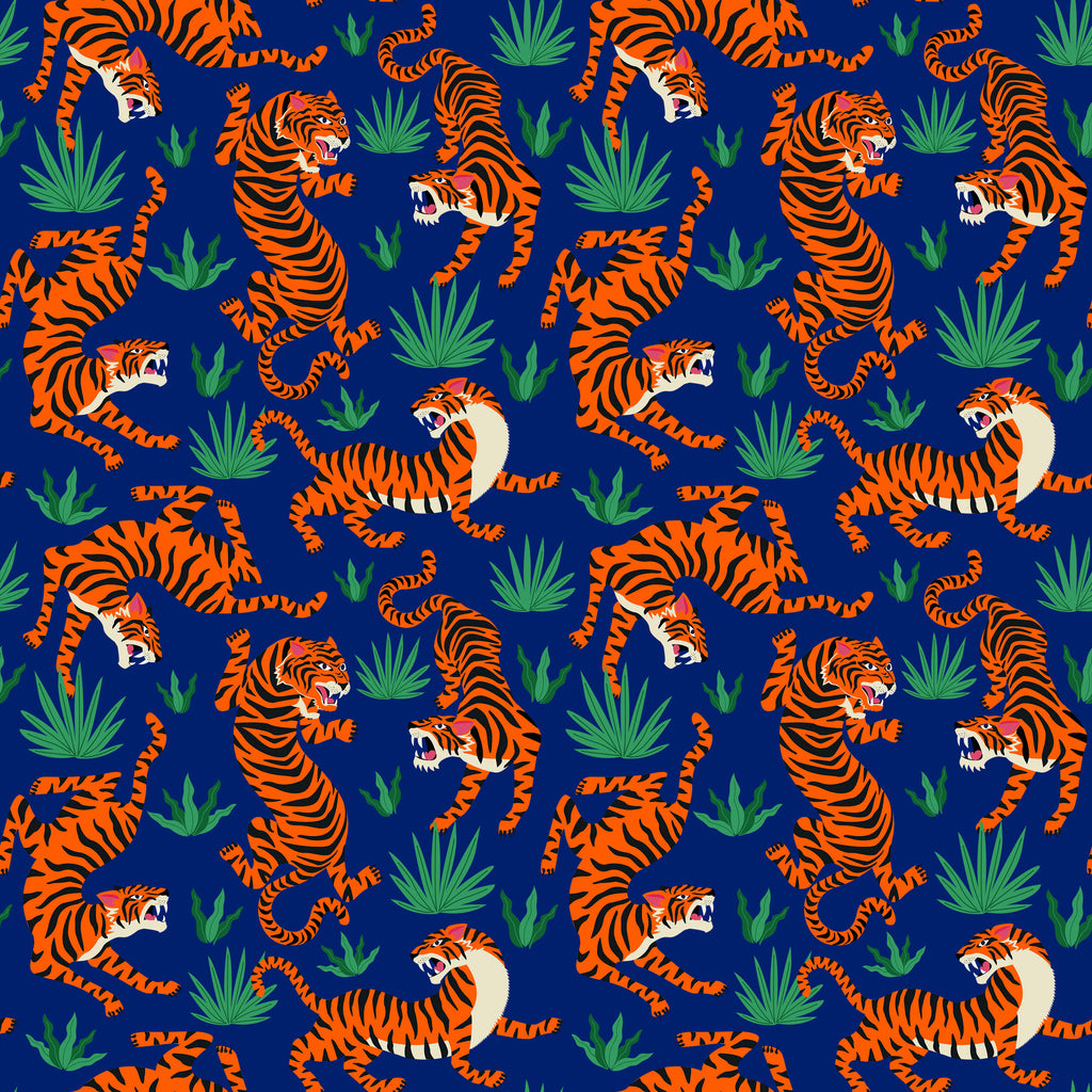 Oriental Tiger Wallpaper